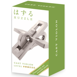 Puzzle mecanic - Mini Huzzle Violon - Silver | Hanayama imagine