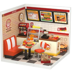 Puzzle 3D - Minicasuta - Yum BBurgers | Robotime imagine