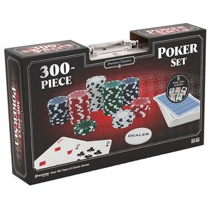Joc de societate - Set Poker, 300 jetoane | Pressman imagine