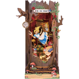Book Nook. Puzzle 3D 300 piese - Cotor de carte - Fall into Wonder | Robotime imagine