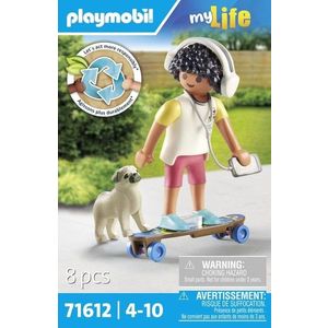 Figurina - My Life - Baiat cu animal de companie | Playmobil imagine