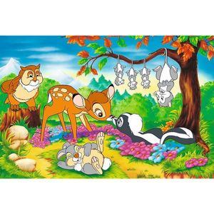 Puzzle - Bambi si prietenii padurii | Trefl imagine