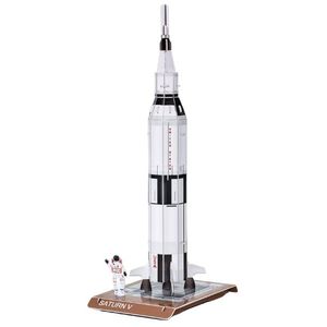 Puzzle 3D 24 piese - Saturn V | CubicFun imagine