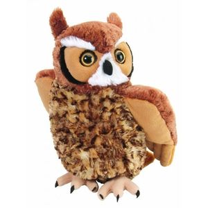 Jucarie de plus - Bufnita cu coarne, 30 cm | Wild Republic imagine