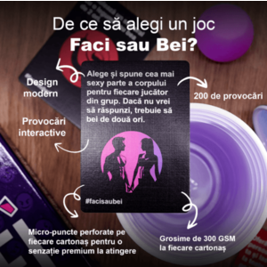 Joc de carti - Faci sau Bei - Editia perversa | Faci sau Bei imagine