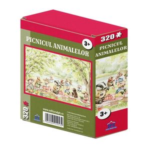 Puzzle - Picnicul Animalelor, 320 piese | Didactica Publishing House imagine