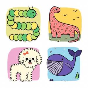 Joc - Deseneaza pas cu pas - Lama & Co | Djeco imagine