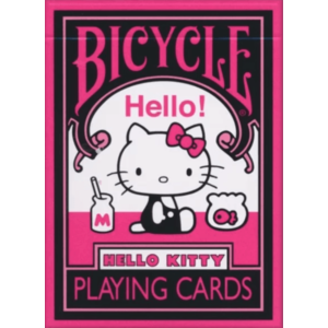 Carti de joc - Bicycle Hello Kitty (Black & Pink) | Bicycle imagine
