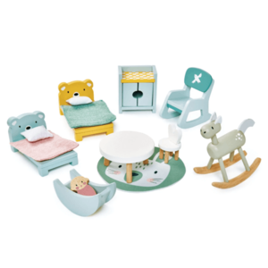 Set mobilier - Dolls House Childrens Room | Tender Leaf Toys imagine