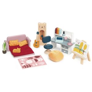Set mobilier - Dolls House Study | Tender Leaf Toys imagine