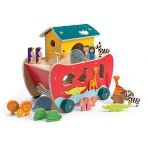 Set de joaca - Noah's Shape Sorter Ark | Tender Leaf Toys imagine