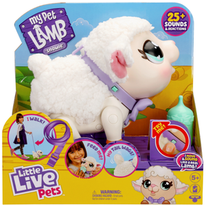 Jucarie interactiva - Little Live Pets - My Pet Lamb - Snowie | Moose Toys imagine