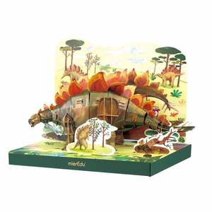 Puzzle 3D reglabil 154 piese - Stegosaurus | MierEdu imagine
