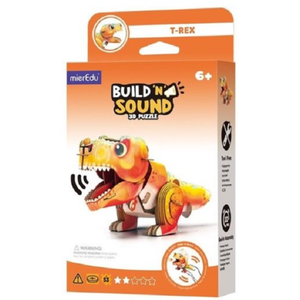 Puzzle 3D cu sunet - Build 'n' Sound - Tyrannosaurus Rex | MierEdu imagine