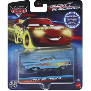 Jucarie - Cars Glow Racers - Masina metalica - Ramon | Mattel imagine