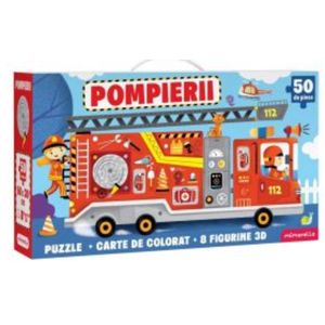 Puzzle - Pompierii | Mimorello imagine