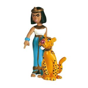 Figurina - Cleopatra with Her Panther | Plastoy imagine