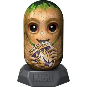 Puzzle 3D - Hylkies - Marvel Groot, 54 piese | Ravensburger imagine