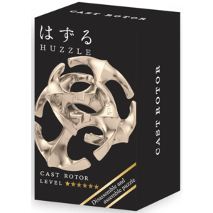 Puzzle mecanic - Mini Huzzle Rotor - Silver | Hanayama imagine