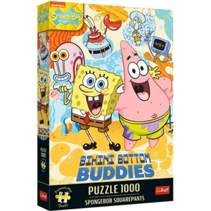 Puzzle 1000 piese - Sponge Bob | Trefl imagine