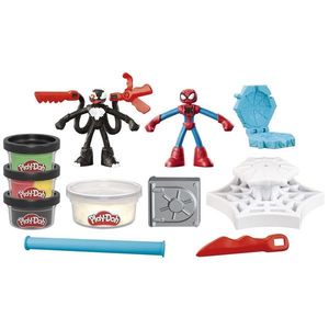 Set 2 figurine - Spiderman - Batalie cu lansator si sulita | Hasbro imagine