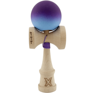 Jucarie de indemanare - Kendama X (Mov/Albastru) | X imagine