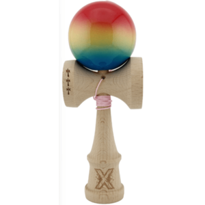 Jucarie de indemanare - Kendama X Big Cups Sticky, Rosu/Galben/Albastru | X imagine