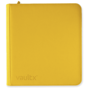 Binder TCG - 12-Pocket Exo-Tec - Vault X (Yellow) | Vault X imagine