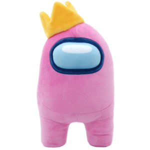 Jucarie de plus - Among Us: Pink Crewmate (with Crown) | Yume imagine