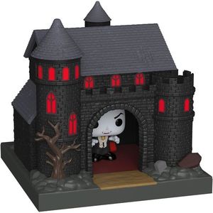 Figurina - Funko Pop! Bitty Towns - Universal Monsters - Dracula And Castle | Funko imagine