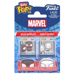Set 2 figurine - Bitty Pop! Marvel: Miles Morales & Ghost-Spider | Funko imagine