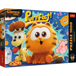 Puzzle 1000 piese - Premium Plus - Garfield | Trefl imagine