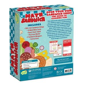 Joc educativ - Math Sandwich | Peaceable Kingdom imagine