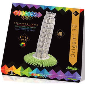 Joc creativ - Creagami Art - Turnul din Pisa, 1173 piese | CreativaMente imagine