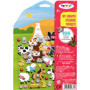 Kit creativ - Prietenii de la ferma | Sav Com imagine