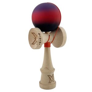 Jucarie de indemanare - Kendama X - Mov/Rosu/Negru | X imagine
