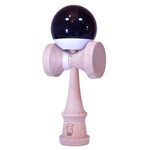 Jucarie de indemanare - Kendama Super Sticky Paint - Negru/Alb | Knight imagine