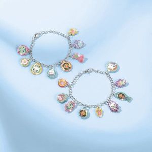 Set creativ 2 in 1 - Gabby's Dollhouse - Bratari cu sclipici si carioci spray | Totum imagine