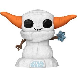 Figurina - Pop! Star Wars Holiday: Grogu (Snowman) | Funko imagine