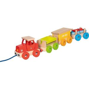 Trenulet de marfa din lemn | Goki imagine