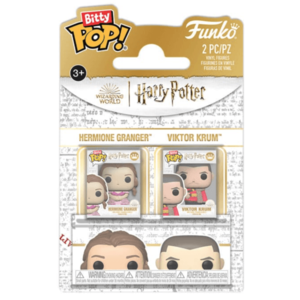 Set 2 figurine Harry Potter - Bitty Pop! Hermione Granger & Viktor Krum - Funko | Funko imagine