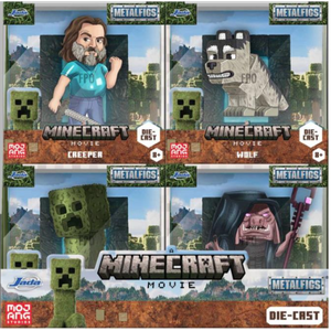Figurina metalica - Minecraft Movie, mai multe modele si culori | Jada Toys imagine
