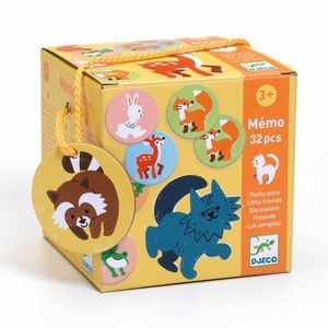 Joc educativ - Memo - Micii prieteni | Djeco imagine