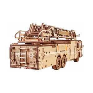 Puzzle mecanic - Masina de Pompieri | Wood Trick imagine