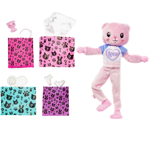 Papusa - Barbie - Cutie Reveal - Ursulet | Mattel imagine