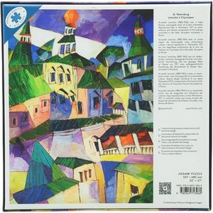 Puzzle 1000 piese - Lentulov's Cityscapes - St. Petersburg | Paperblanks imagine