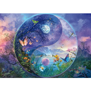 Puzzle 1000 piese - Yin & Yang - Lumea fantastica a insectelor | Schmidt imagine