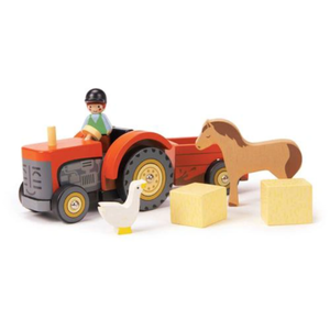 Tractor - Farmyard tractor | Tender Leaf Toys imagine