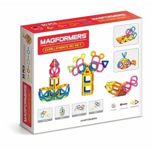 Set de constructie magnetic - Challenger, 30 piese | Magformers imagine