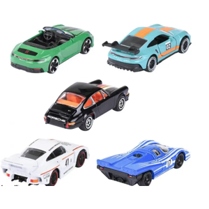 Set 5 masinute metalice - Porsche | Majorette imagine